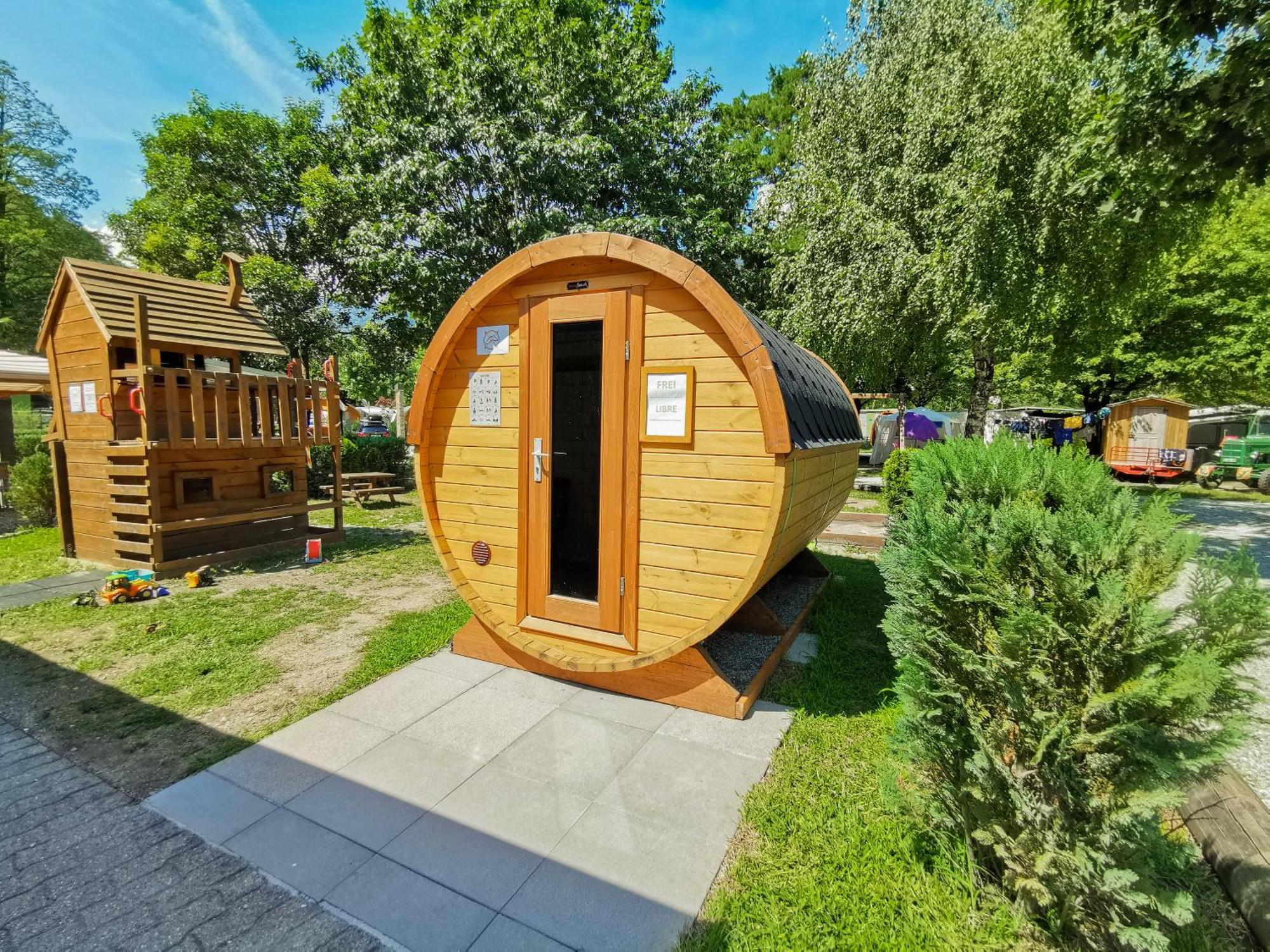 Camping Melezza Лозон Экстерьер фото